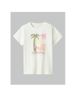 T-shirt à manches courtes nkffaslia blanc enfant - Name It