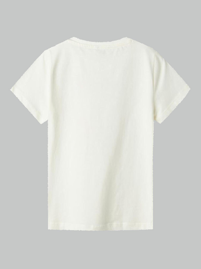 T-shirt à manches courtes nkffaslia blanc enfant - Name It