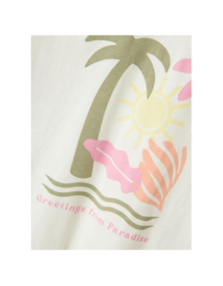 T-shirt à manches courtes nkffaslia blanc enfant - Name It