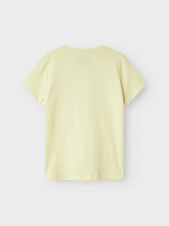 T-shirt à manches courtes nkffaslia jaune enfant - Name It