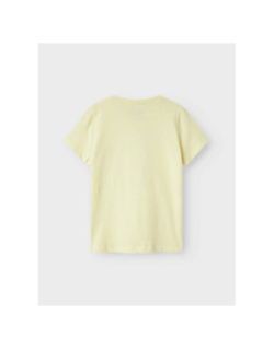 T-shirt à manches courtes nkffaslia jaune enfant - Name It