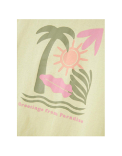 T-shirt à manches courtes nkffaslia jaune enfant - Name It