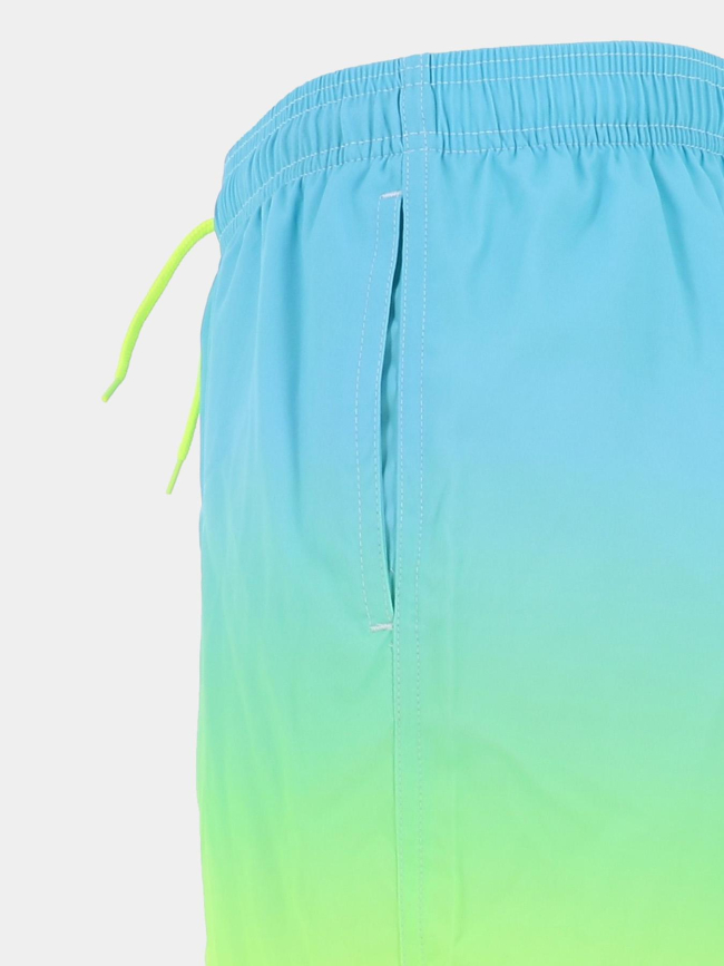 Short de bain orlando bleu et vert garçon - Lagon Bleu