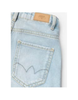 Short en jean loua bleu ciel fille - Le Temps Des Cerises