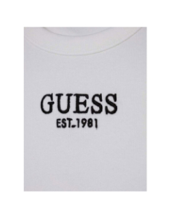 Débardeur crop midi blanc fille - Guess