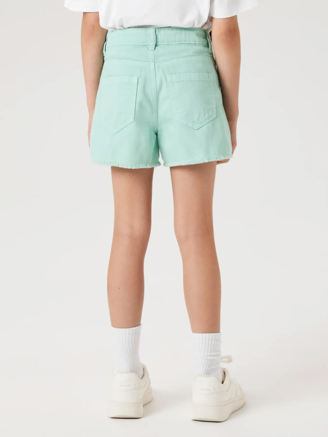 Short en jean nkfrose vert fille - Name It
