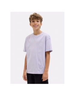 T-shirt jjsummer vibes violet garçon - Jack & Jones