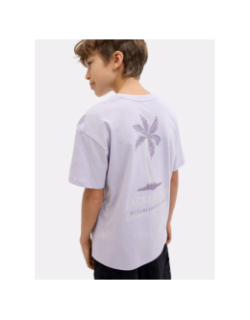 T-shirt jjsummer vibes violet garçon - Jack & Jones