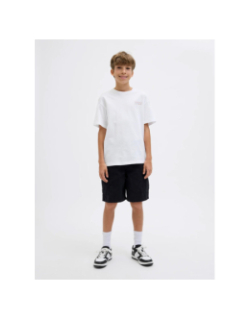 T-shirt jjsummer vibes blanc garçon - Jack & Jones