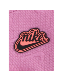 Ensemble sweat et legging new impression rose noir bébé - Nike