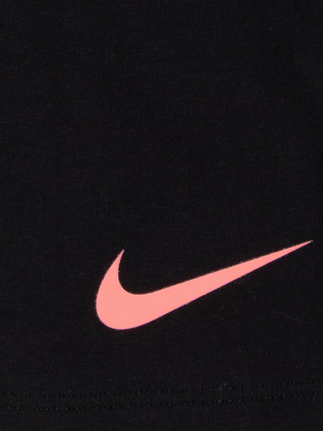 Ensemble sweat et legging new impression rose noir bébé - Nike