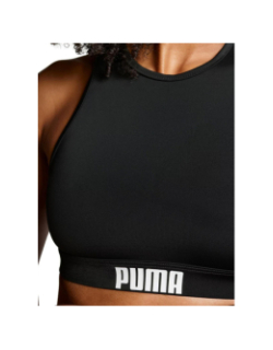 Haut de maillot de bain racerback noir femme - Puma