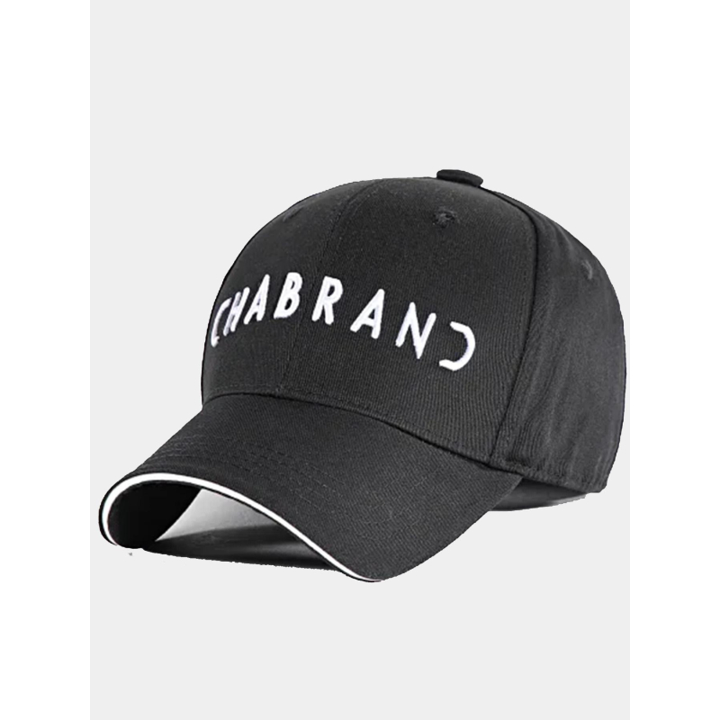 Casquette logo brodé noir homme - Chabrand