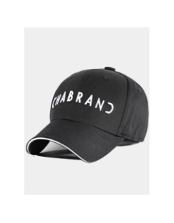 Casquette logo brodé noir homme - Chabrand
