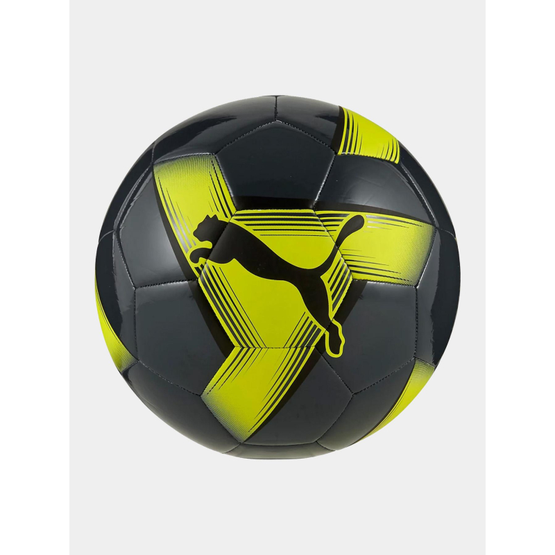 Ballon de football prestige jaune noir - Puma