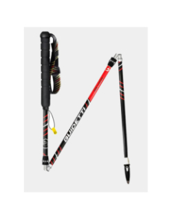 Bâtons de trail silver aero noir rouge - Guidetti