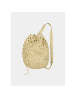 Sac sceau en paille yileen beige femme - Barts
