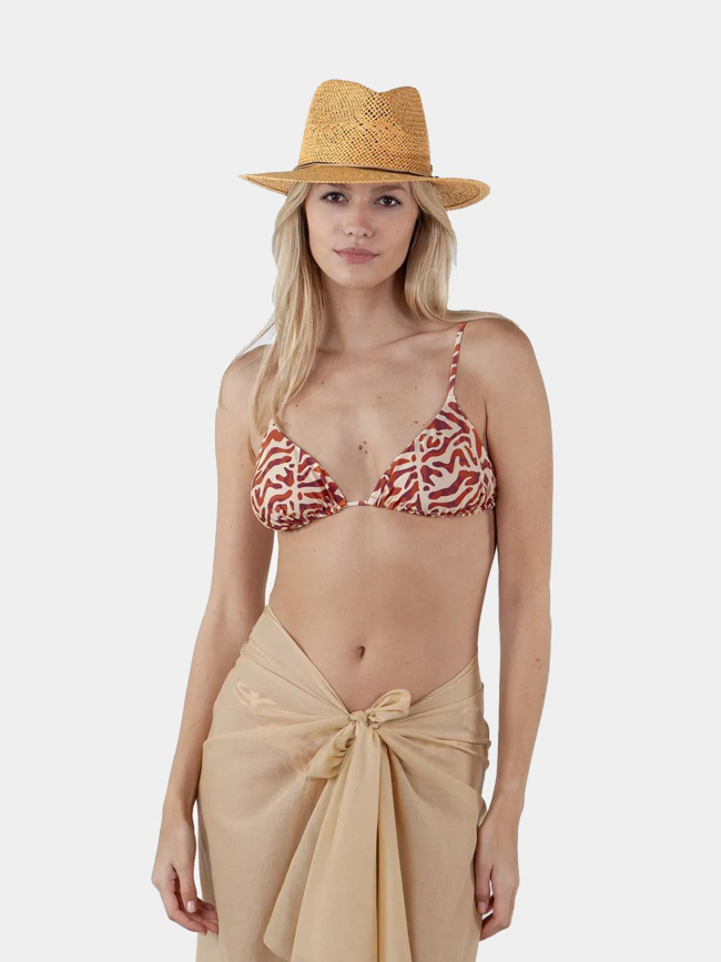 Chapeau de paille arday beige femme - Barts