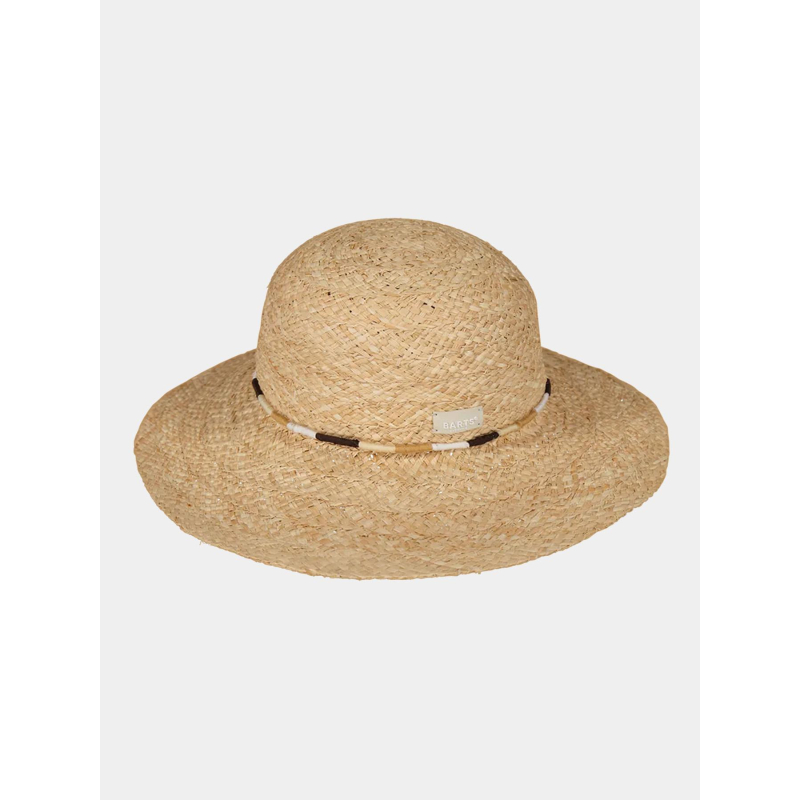 Chapeau de paille bori bori beige femme - Barts