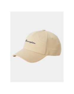 Casquette baseball logo brodé beige - Champion