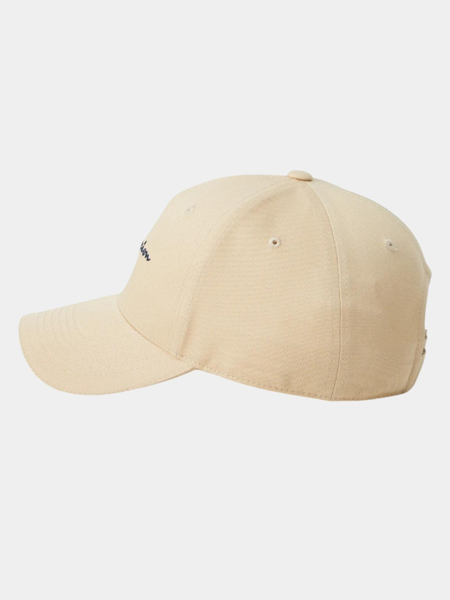 Casquette baseball logo brodé beige - Champion