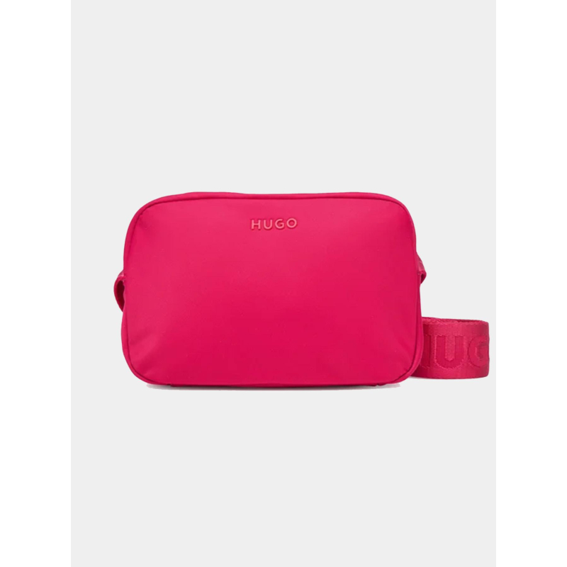 Sac bandoulière crossbody bel rose femme - Hugo