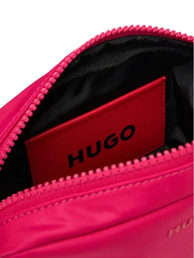 Sac bandoulière crossbody bel rose femme - Hugo