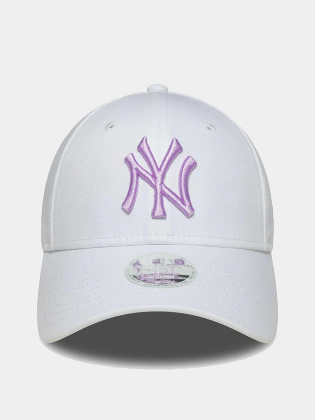 Casquette 9forty league blanc violet femme - New Era