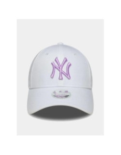 Casquette 9forty league blanc violet femme - New Era