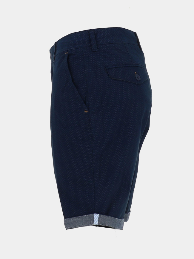 Short chino stretch merapi bleu marine homme - Sun Valley