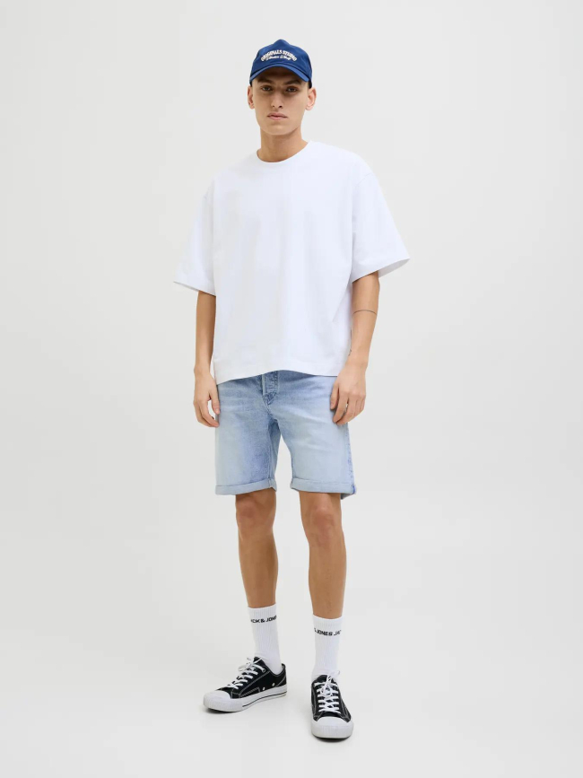 Short en jean rick original bleu clair homme - Jack & Jones