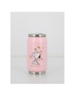 Canette snoopy 280ml rose - Les Artistes