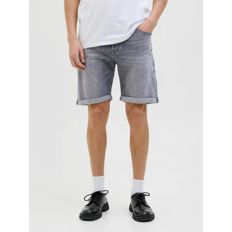 Short en jean rick original gris homme - Jack & Jones