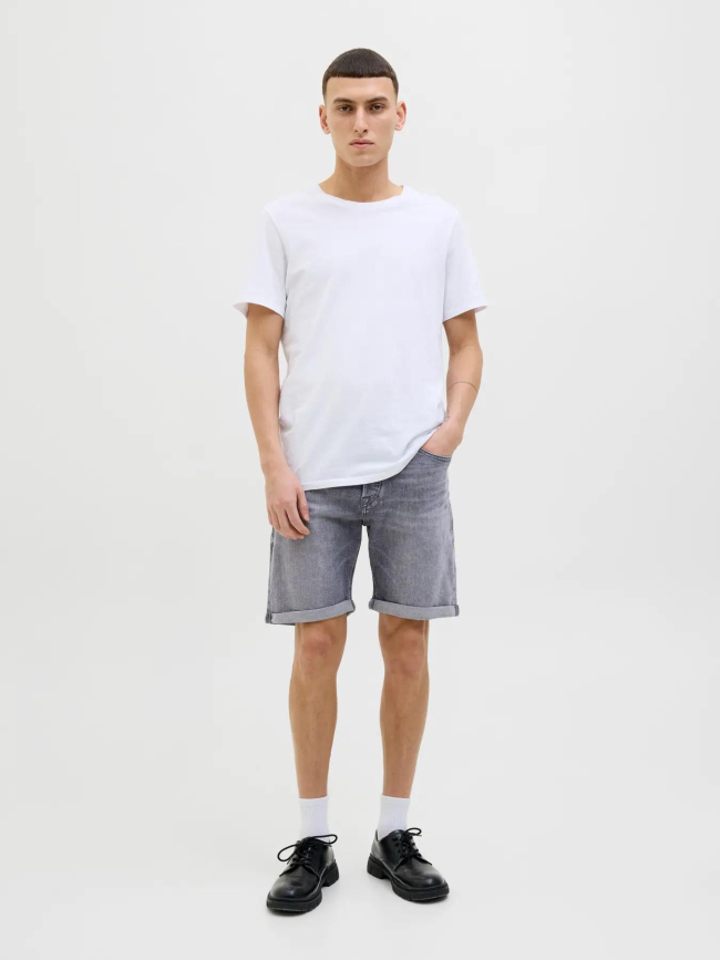 Short en jean rick original gris homme - Jack & Jones