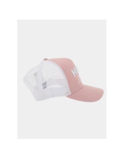 Casquette trucker merk rose blanc homme - Hugo