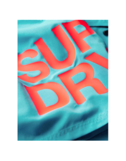 Short de bain sportswear logo bleu homme - Superdry