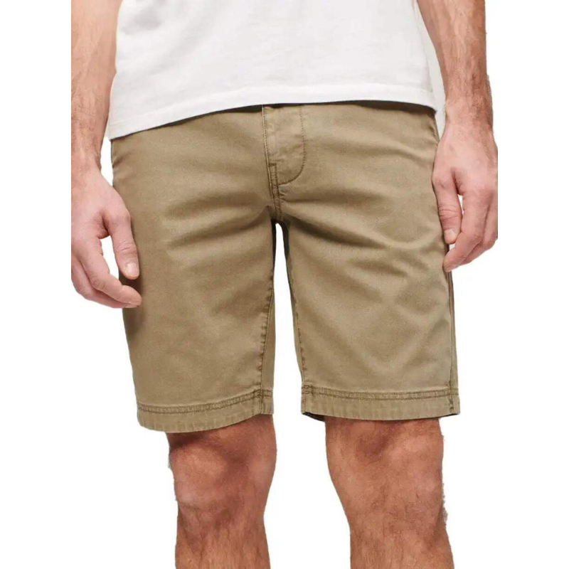 Short chino officier kaki homme - Superdry