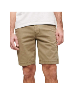 Short chino officier kaki homme - Superdry