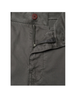 Short chino officier washed gris homme - Superdry