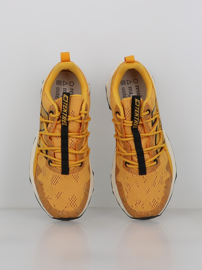 Chaussures de trail tektrel jaune homme - New Balance