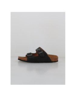 Sandales double bride orphée noir femme - Chattawak