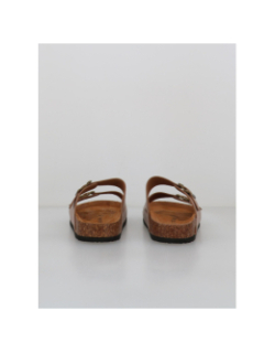 Sandales double bride orphée métallisé femme - Chattawak