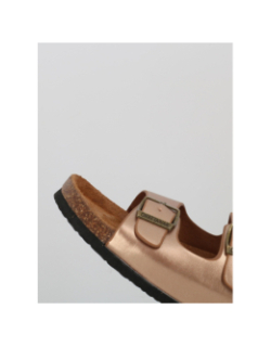 Sandales double bride orphée métallisé femme - Chattawak