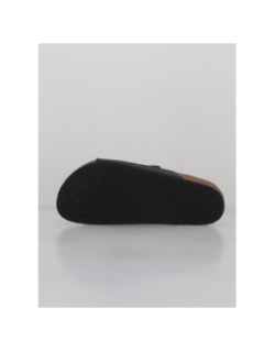 Sandales double bride orphée noir homme - Chattawak