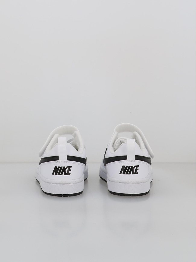 Baskets scratch court borough ps blanc noir enfant - Nike