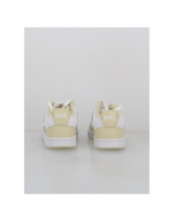 Baskets court vision beige blanc homme - Nike