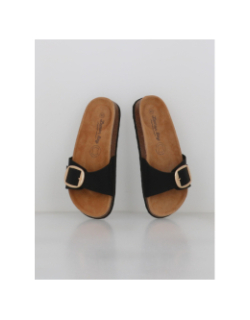 Sandales malaga noir - Lemon Bay