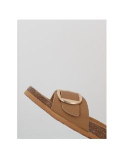 Sandales malaga cognac marron femme - Lemon Bay