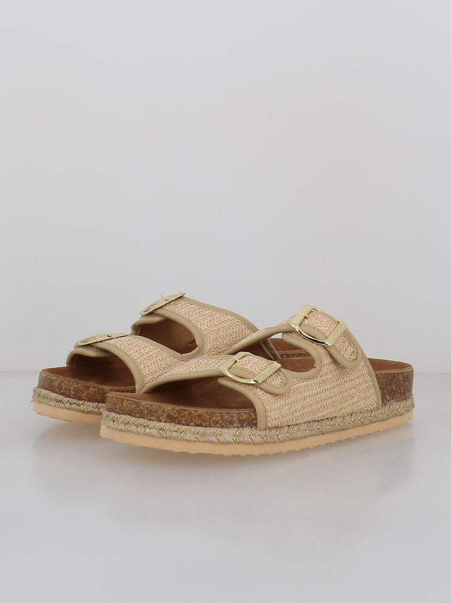 Sandales raph naturel beige femme - Lemon Bay