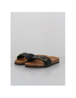 Sandales delhi noir homme - Lemon Bay